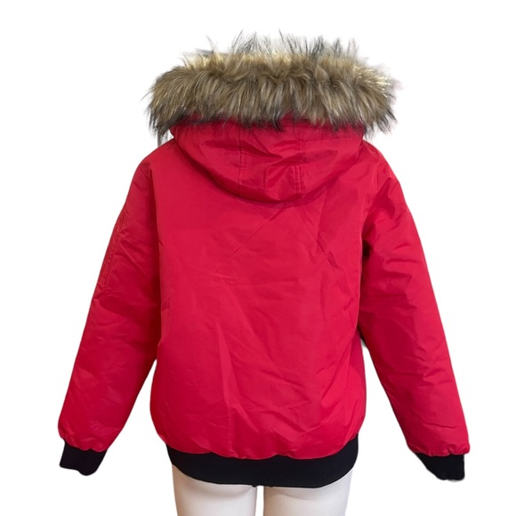 Canada Weather Gear Faux Fur Trimmed Hooded Parka Jacket New - Picture 8 of 8